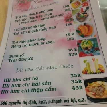 Thực đơn- Ăn vặt Trà Sữa Nhà Làm