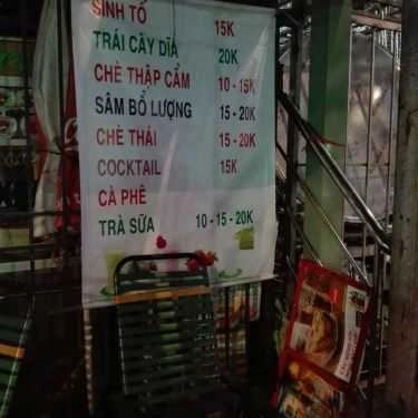 Thực đơn- Ăn vặt Trà Sữa & Sinh Tố
