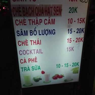 Thực đơn- Ăn vặt Trà Sữa & Sinh Tố