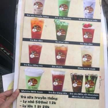 Thực đơn- Cafe Ông Bim - Trà Sữa Nhà Làm
