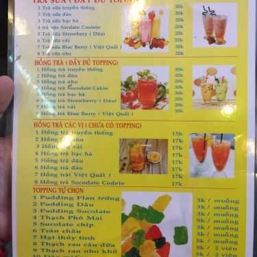 Thực đơn- Cafe Trà Sữa Nhà Làm - Quang Trung