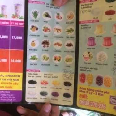 Thực đơn- Cafe Trà sữa Big Cup - Đặng Văn Bi