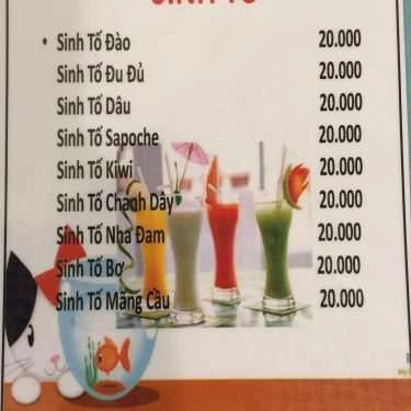 Thực đơn- Cafe Oxygen Drink - Trà Sữa & Bánh Flan