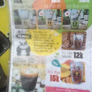 Thực đơn- Ăn vặt Trà Sữa Túi Panda & Súp Cua - Lý Thường Kiệt