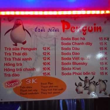 Thực đơn- Ăn vặt Trà Sữa Penguin