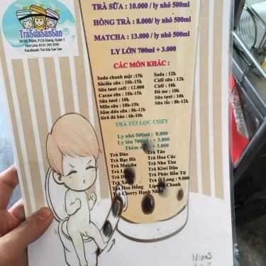 Thực đơn- Ăn vặt Trà Sữa San San