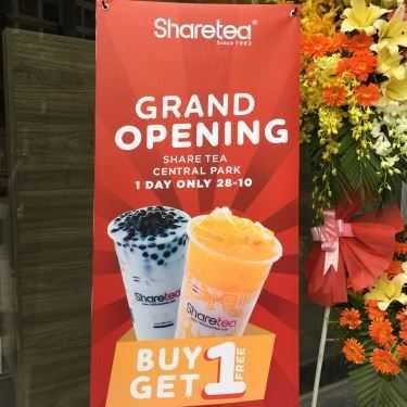 Tổng hợp- Cafe Trà Sữa Sharetea - Vinhomes Central Park