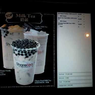 Tổng hợp- Cafe Trà Sữa Sharetea - Vinhomes Central Park