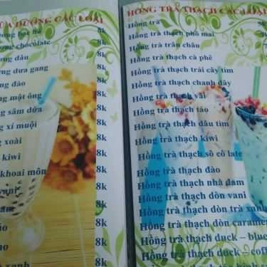 Thực đơn- Ăn vặt Trà Sữa & Sinh Tố 48 - Đường Số 27