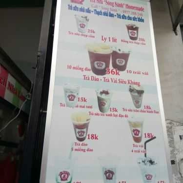 Thực đơn- Ăn vặt Trà Sữa Sóng Sánh