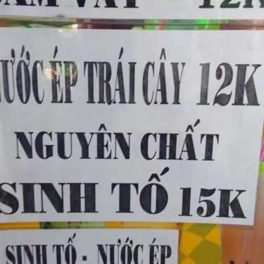 Thực đơn- Ăn vặt Trà Sữa Subeo