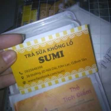 Tổng hợp- Cafe Trà Sữa Sumi - Đường Số 2D