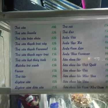 Thực đơn- Cafe Trà Sữa Supy