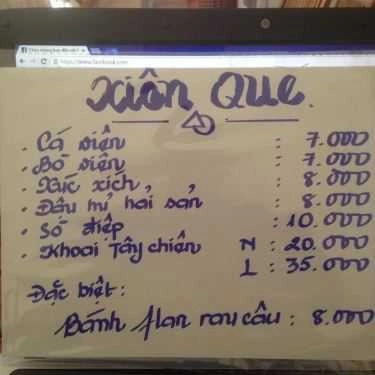 Thực đơn- Cafe Trà Sữa Tea Blue