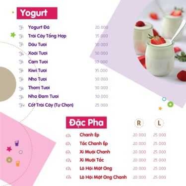 Thực đơn- Cafe Trà Sữa Tea Cup - UnionSquare