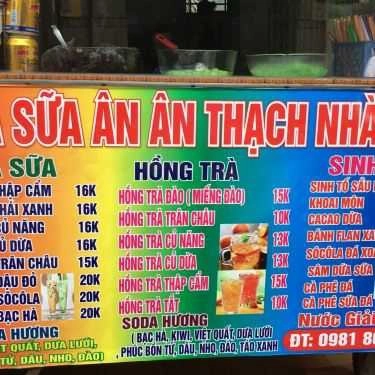 Thực đơn- Ăn vặt Trà Sữa Thạch Nhà Làm - Lạc Long Quân