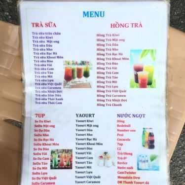 Thực đơn- Ăn vặt Trà Sữa Thái - Thạch Lam