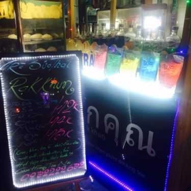 Thực đơn- Ăn vặt Trà Sữa Thái Rạk Khun