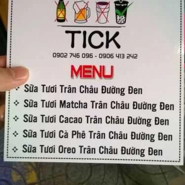 Thực đơn- Ăn vặt Tick - Milk Tea