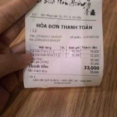 Tổng hợp- Cafe Trà Sữa Tiên Hưởng - Phan Văn Trị
