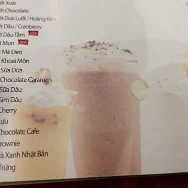 Thực đơn- Cafe Trà Sữa Tiên Hưởng Cotcha - Cách Mạng Tháng 8