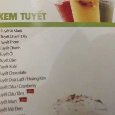 Thực đơn- Cafe Trà Sữa Tiên Hưởng Cotcha - Cách Mạng Tháng 8
