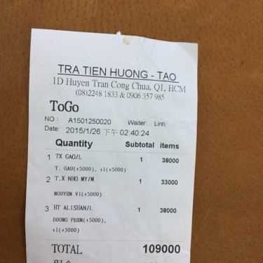Tổng hợp- Cafe Trà Sữa Tiên Hưởng - Huyền Trân Công Chúa