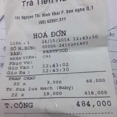 Tổng hợp- Cafe Trà Sữa Tiên Hưởng Cotcha - Nguyễn Thị Minh Khai