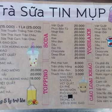 Tổng hợp- Ăn vặt Trà Sữa Tin Mụp