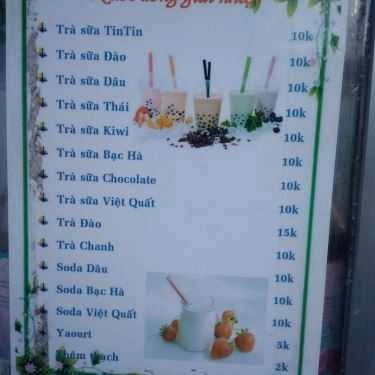 Thực đơn- Ăn vặt Trà Sữa Tin Tin - Kinh Dương Vương