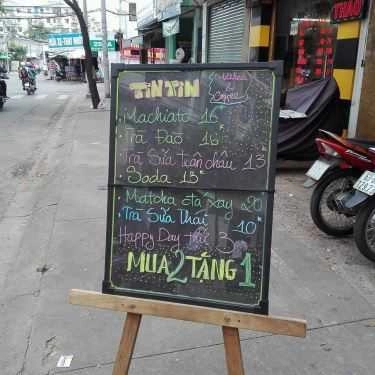 Thực đơn- Cafe Trà Sữa Tin Tin - Vạn Kiếp