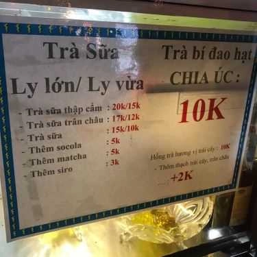 Thực đơn- Ăn vặt Trà Sữa Tity
