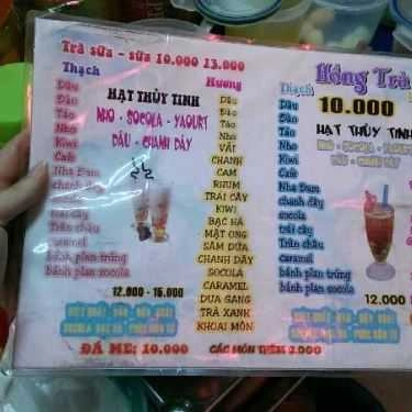 Thực đơn- Cafe Trà Sữa Trân Châu - Vạn Kiếp