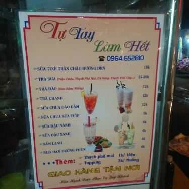 Thực đơn- Ăn vặt Trà Sữa Tự Tay Làm Hết