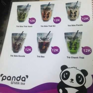 Thực đơn- Ăn vặt Trà Sữa Túi Thái Lan Panda - Nguyễn Trãi