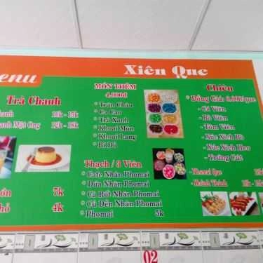 Thực đơn- Ăn vặt Fresh - Trà Sữa & Xiên Que