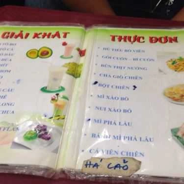 Thực đơn- Ăn vặt Trái Cây Tô Alley Fruit Cocktail - Lý Tự Trọng