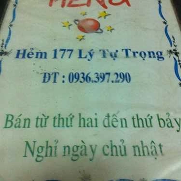 Thực đơn- Ăn vặt Trái Cây Tô Alley Fruit Cocktail - Lý Tự Trọng