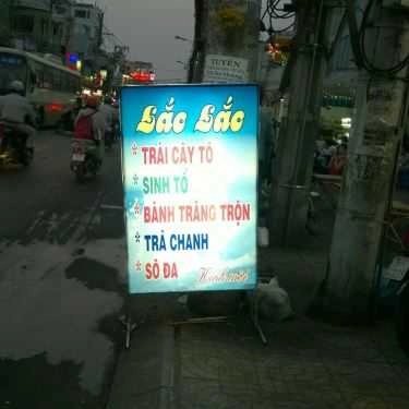 Thực đơn- Ăn vặt Lắc Lắc - Trái Cây Tô & Bánh Tráng Trộn