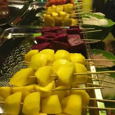 Món ăn- Trái Cây Xiên Rainbow - Chuyên Các Món Ăn Vặt
