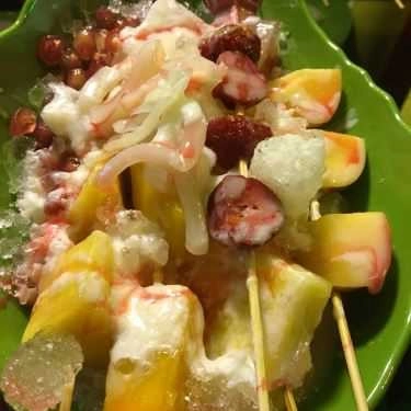Món ăn- Trái Cây Xiên Rainbow - Chuyên Các Món Ăn Vặt