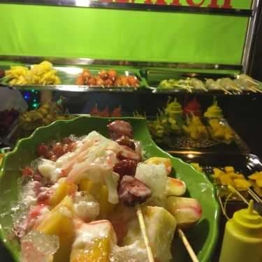 Món ăn- Trái Cây Xiên Rainbow - Chuyên Các Món Ăn Vặt