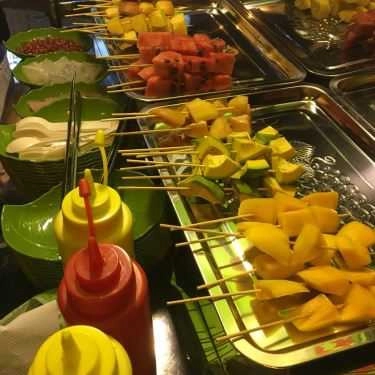 Món ăn- Trái Cây Xiên Rainbow - Chuyên Các Món Ăn Vặt