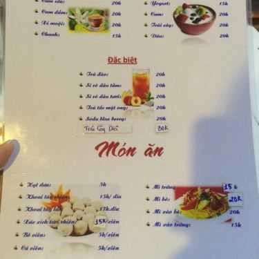 Thực đơn- Trầm Coffee