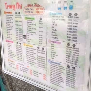 Thực đơn- Ăn vặt Trà Sữa Trang Nhi 2