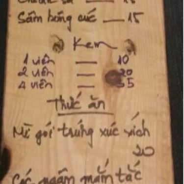 Thực đơn- Trek Cafe