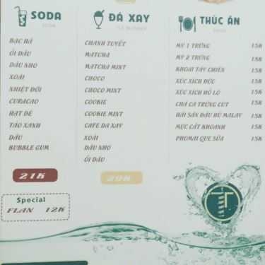 Thực đơn- Triple Milk Coffee & Tea