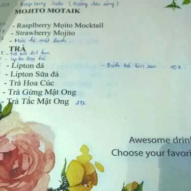 Thực đơn- Troll Cafe