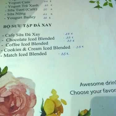Thực đơn- Troll Cafe