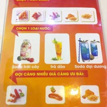 Thực đơn- Cafe Tropical Juice - Trà Sữa & Trái Cây
